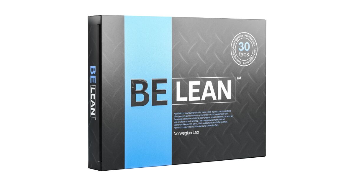 BeLean – 30 dagar endast 99 kr (Fri frakt)