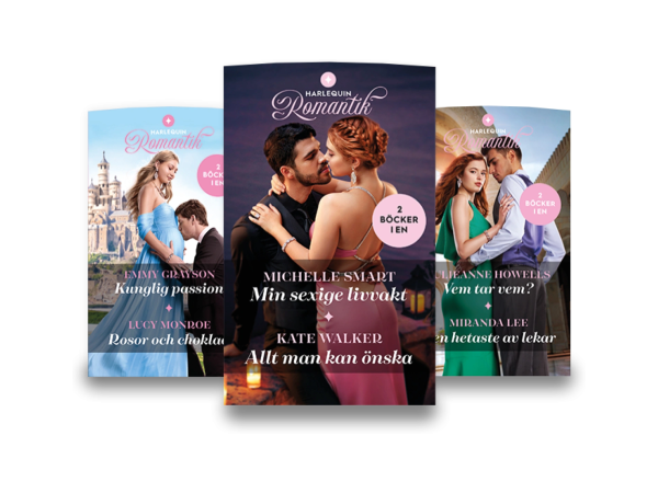 3 romantiska böcker